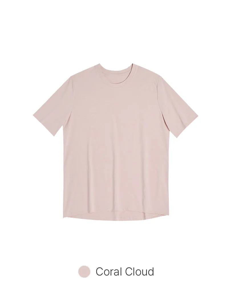 [2 FOR S$70] Airy Fit Oversized Fit Short Sleeve