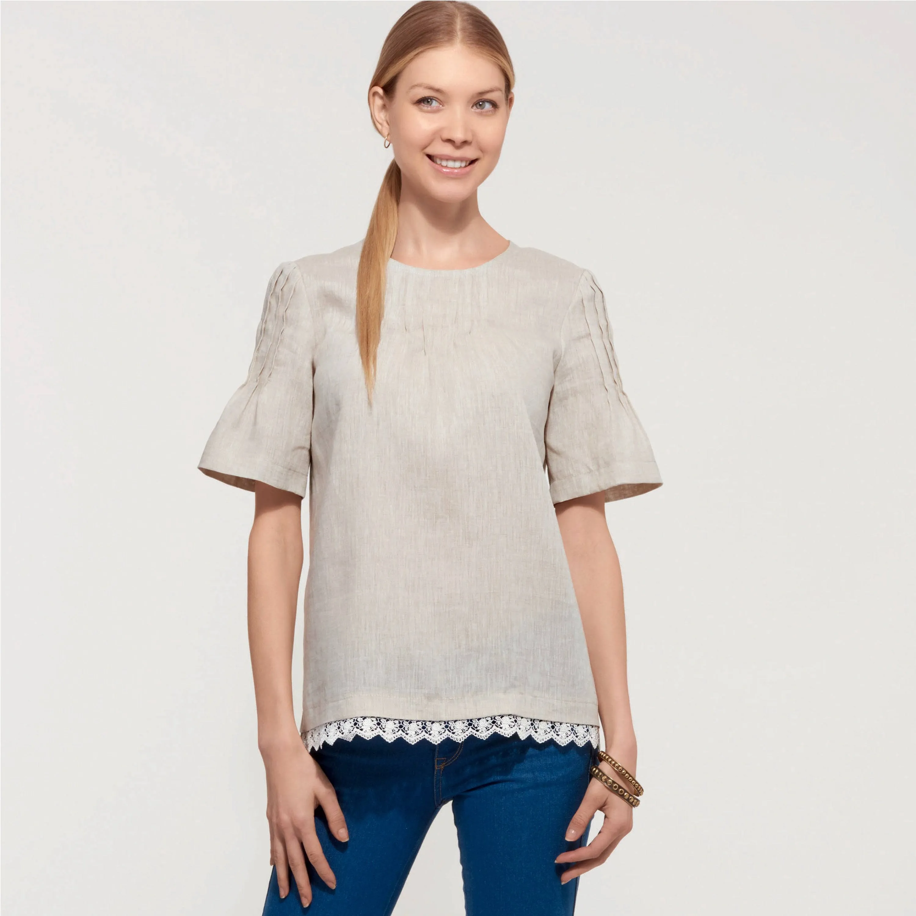 6604 New Look Sewing Pattern N6604 Misses' Tops