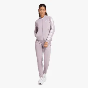 adidas Womens 3S Tracksuit Set 2Pc Preloved Fig