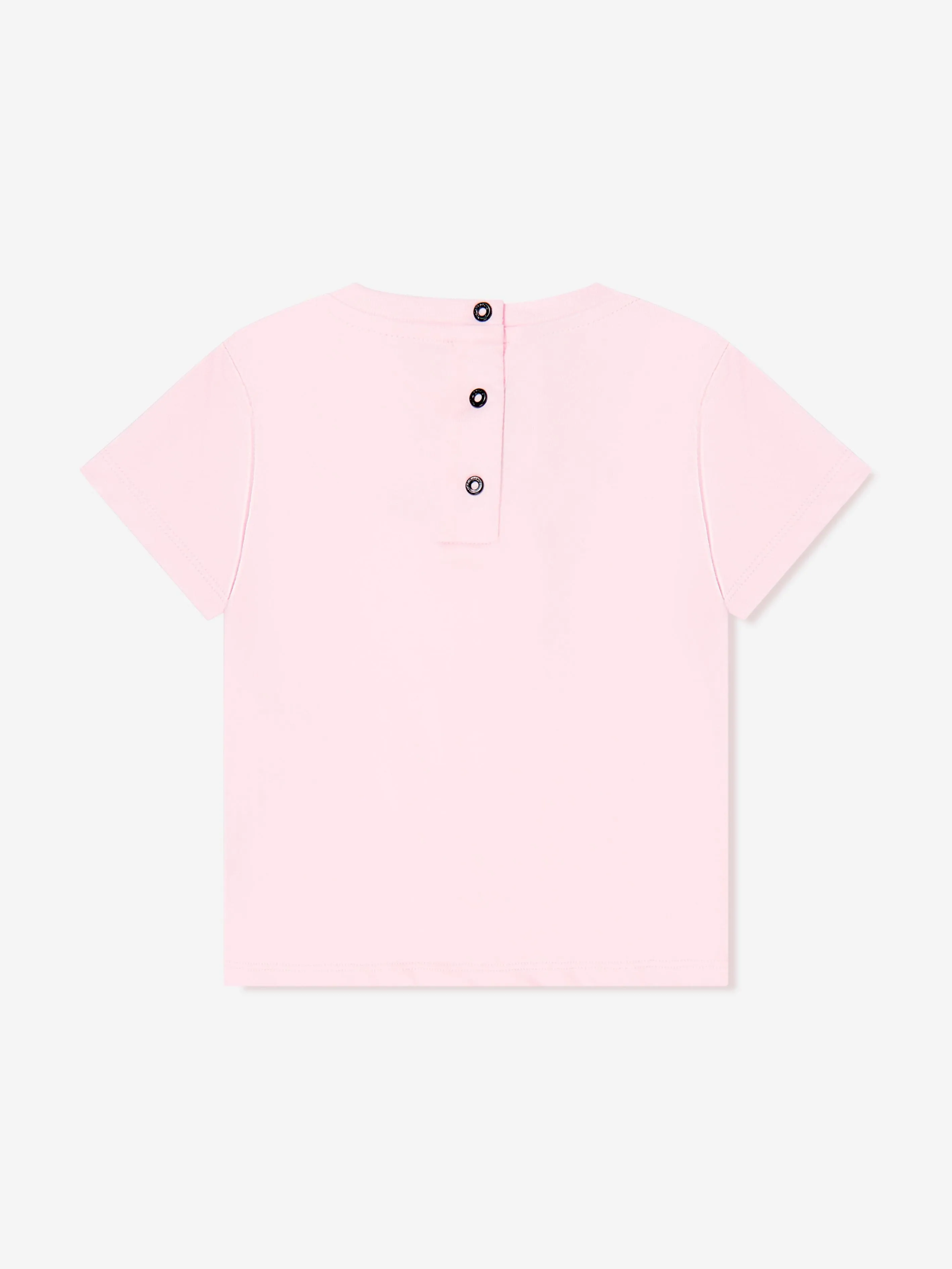 Balmain Baby Girls Logo T-Shirt in Pink