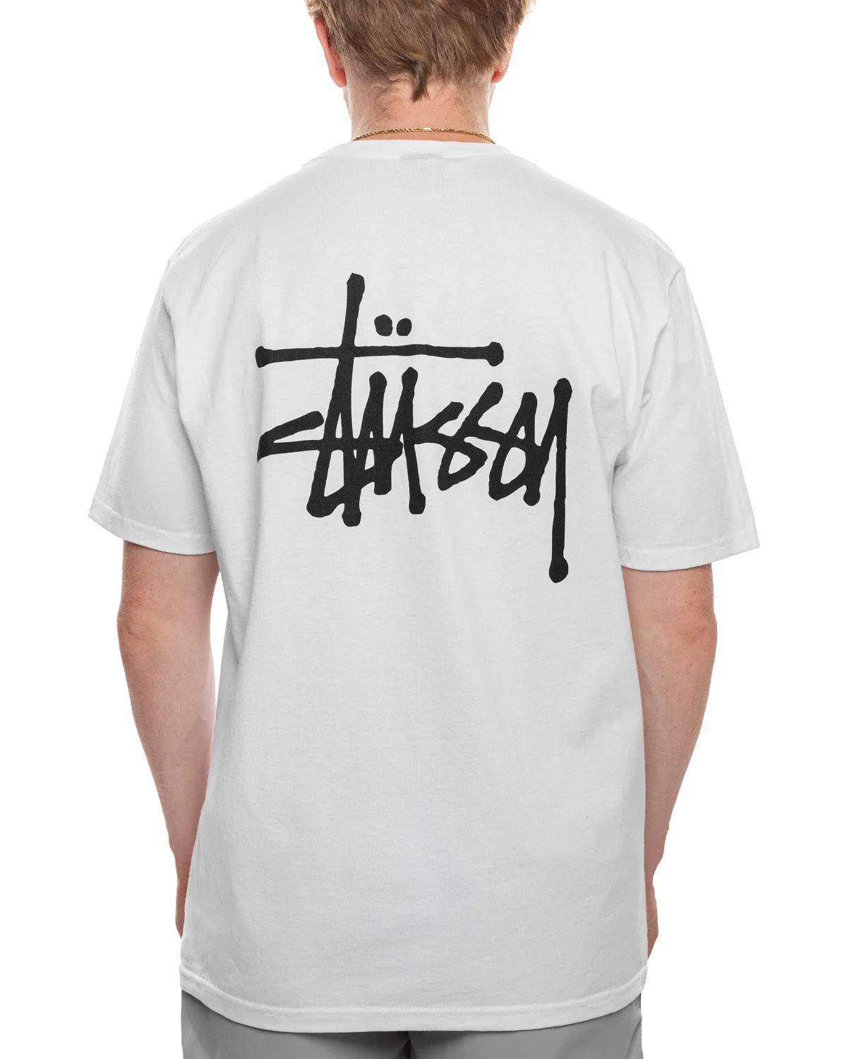 Basic Stussy Tee 'Fog'