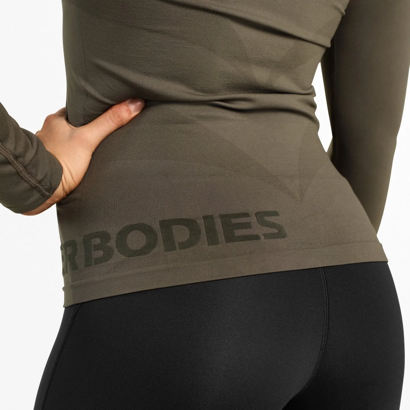 Better Bodies Nolita Seamless LS - Wash Green