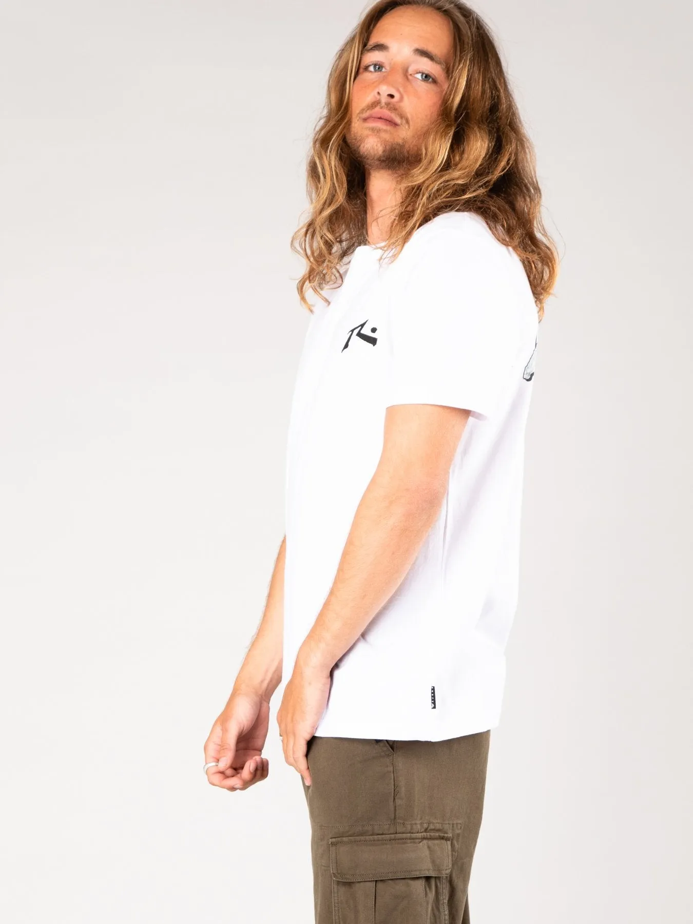 Bits Of Bob Short Sleeve Tee - White