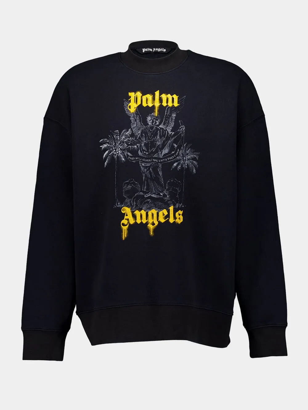 Black Palms Pencil Sweatshirt