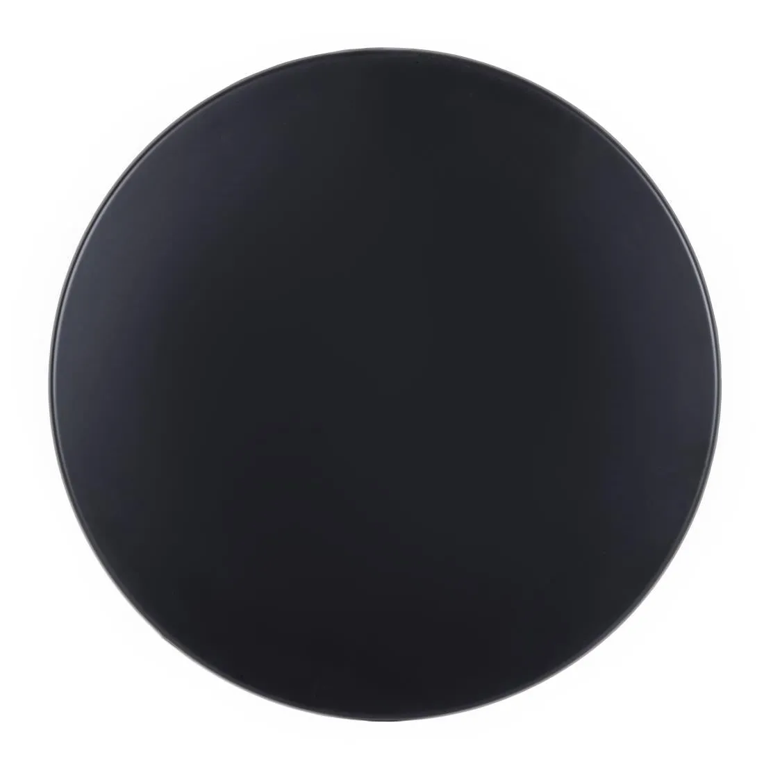 CC513 Werzalit Pre-drilled Round Table Top Black 800mm