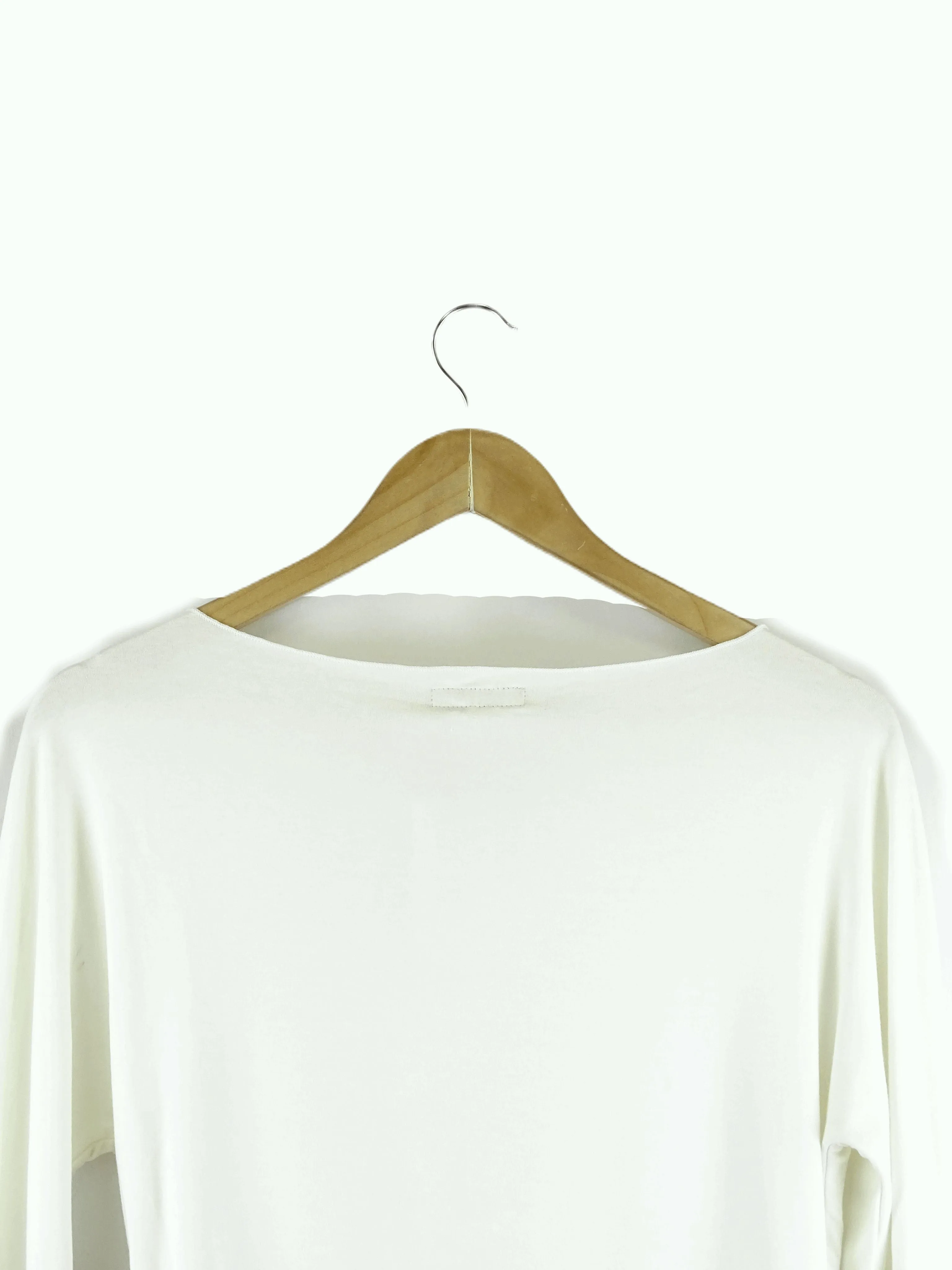 Chelsea Design White Long Sleeve With Beads