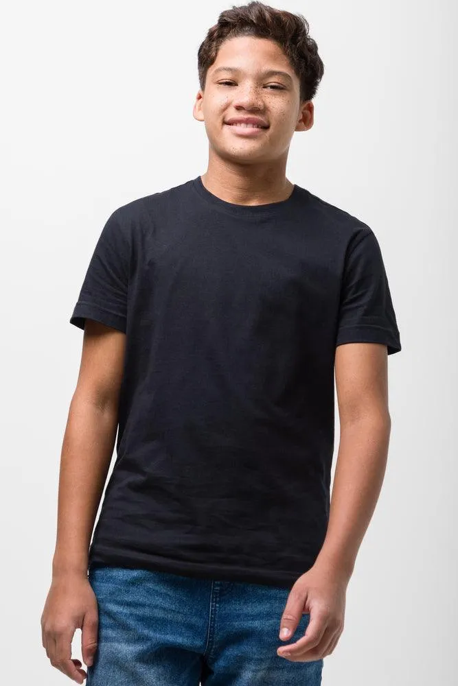 Crew Neck T-Shirt Black