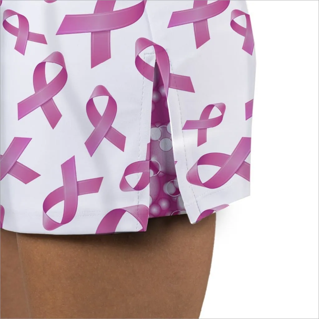 CURE BREAST CANCER WHITE SKORT