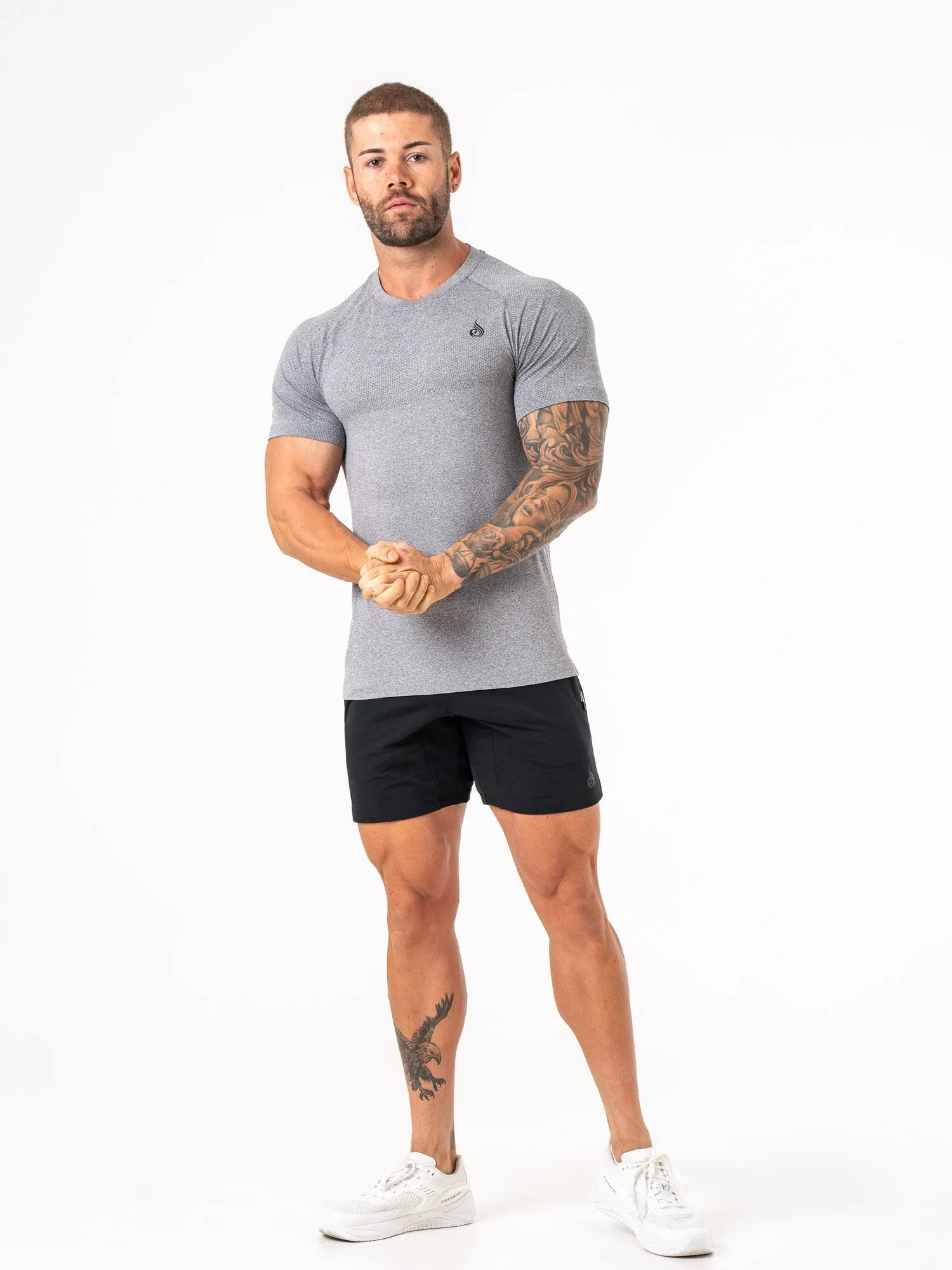 Element Seamless T-Shirt - Charcoal Marl