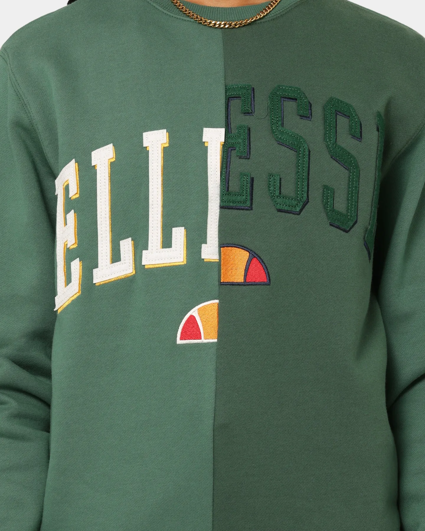 Ellesse Women's Meno Crewneck Dark Green