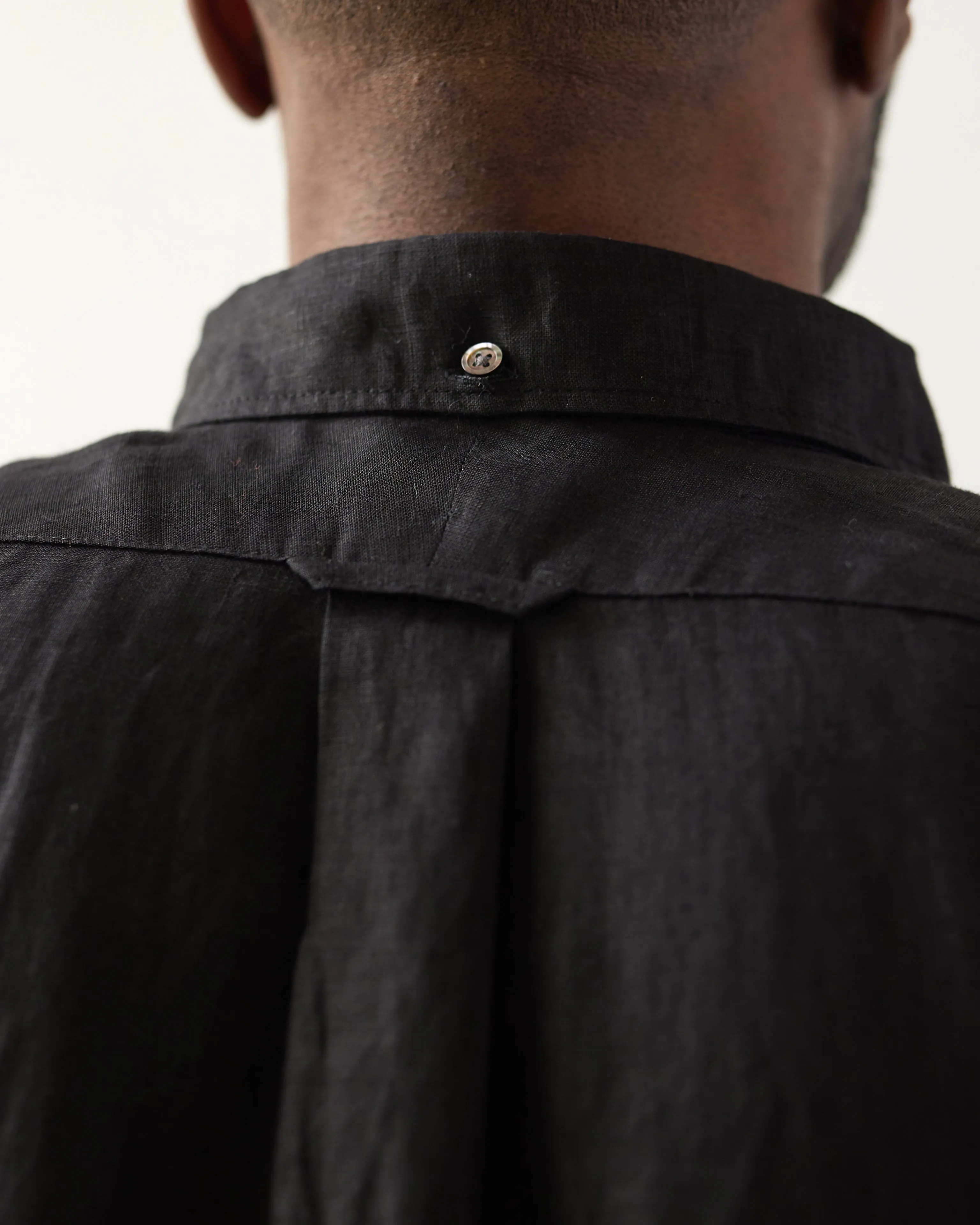 Engineered Garments Popover BD Shirt, Black