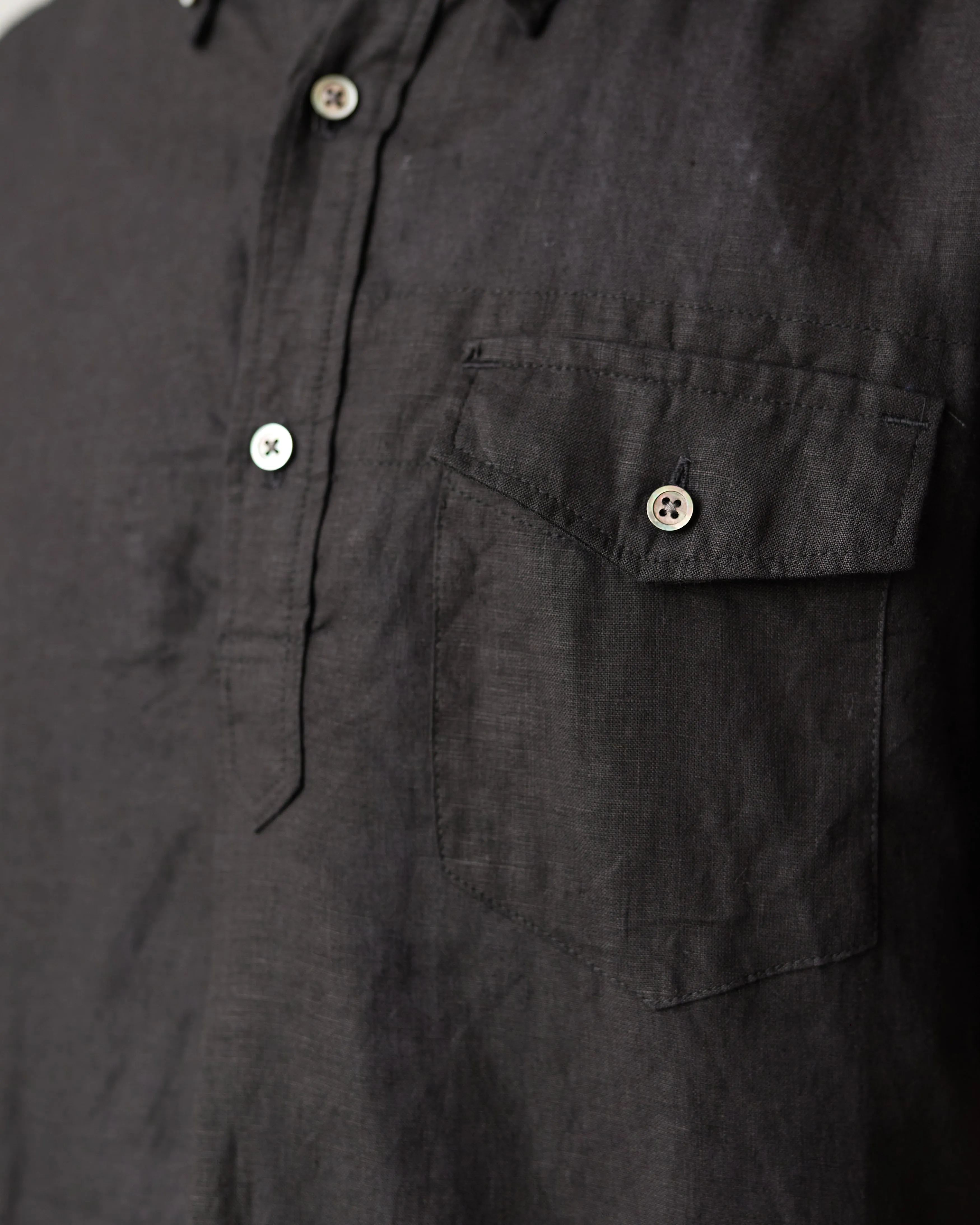 Engineered Garments Popover BD Shirt, Black