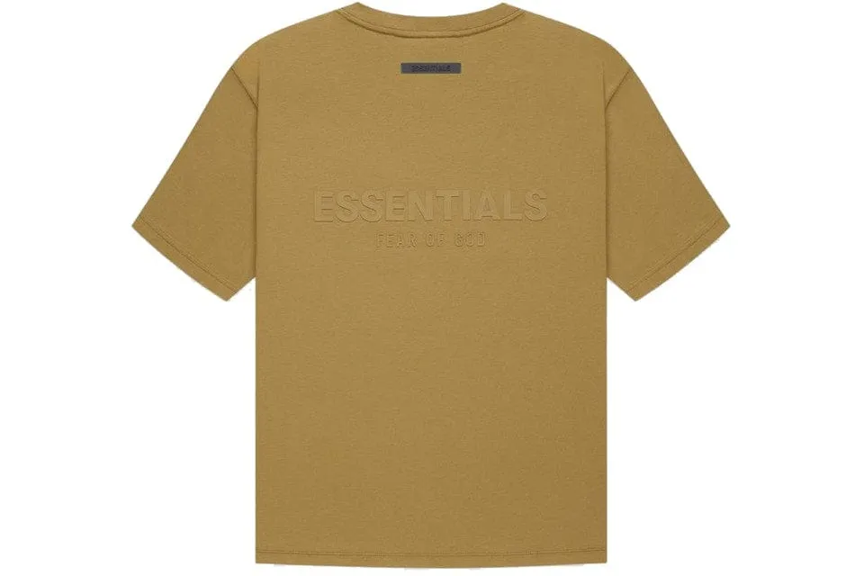 ESSENTIALS FEAR OF GOD T-SHIRT 2021 AMBER