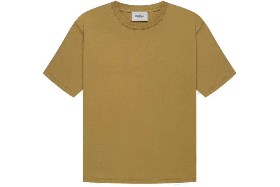 ESSENTIALS FEAR OF GOD T-SHIRT 2021 AMBER