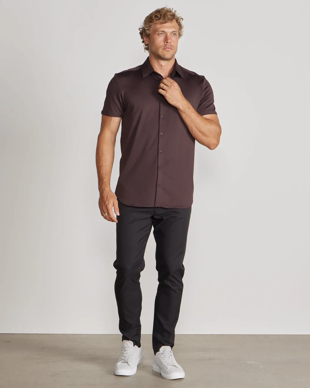 Executive Stretch Short Sleeve