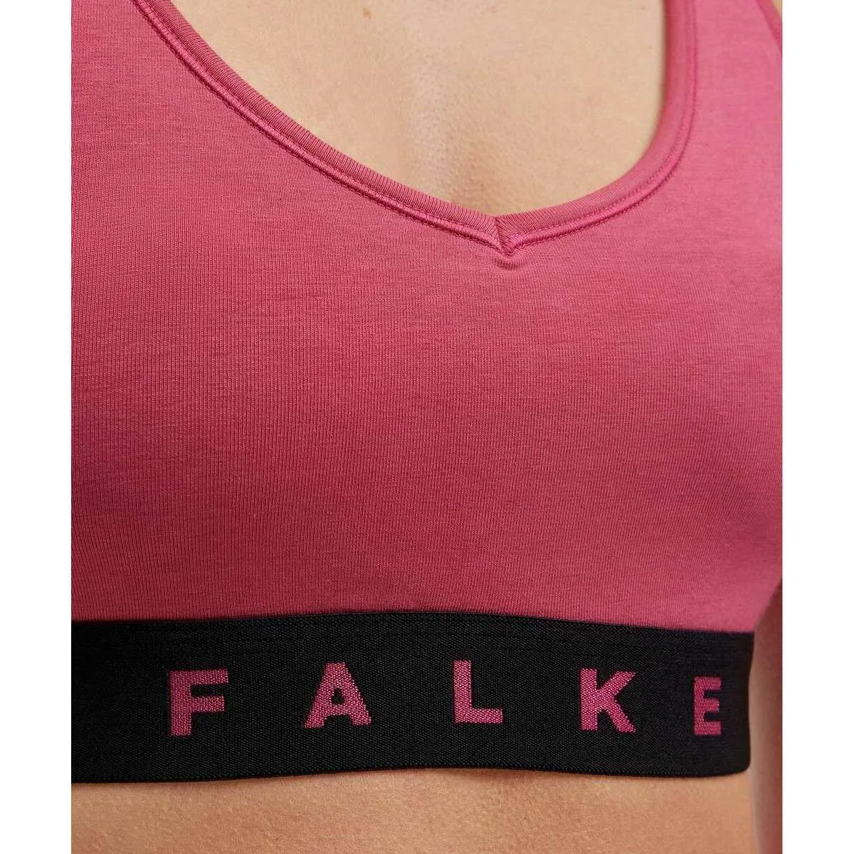 Falke Daily Comfort 2-Pack Bra - Black/Dark Pink