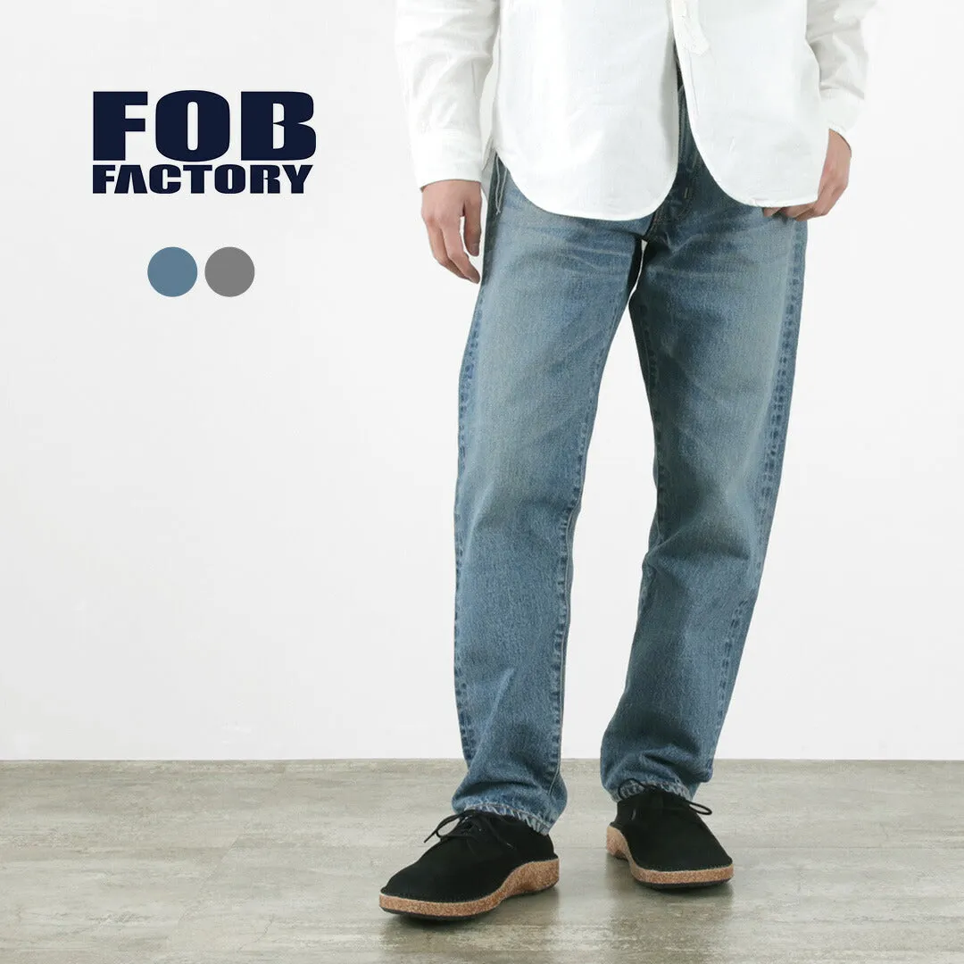 FOB FACTORY / F160 Selvedge 66 Denim 5-pocket