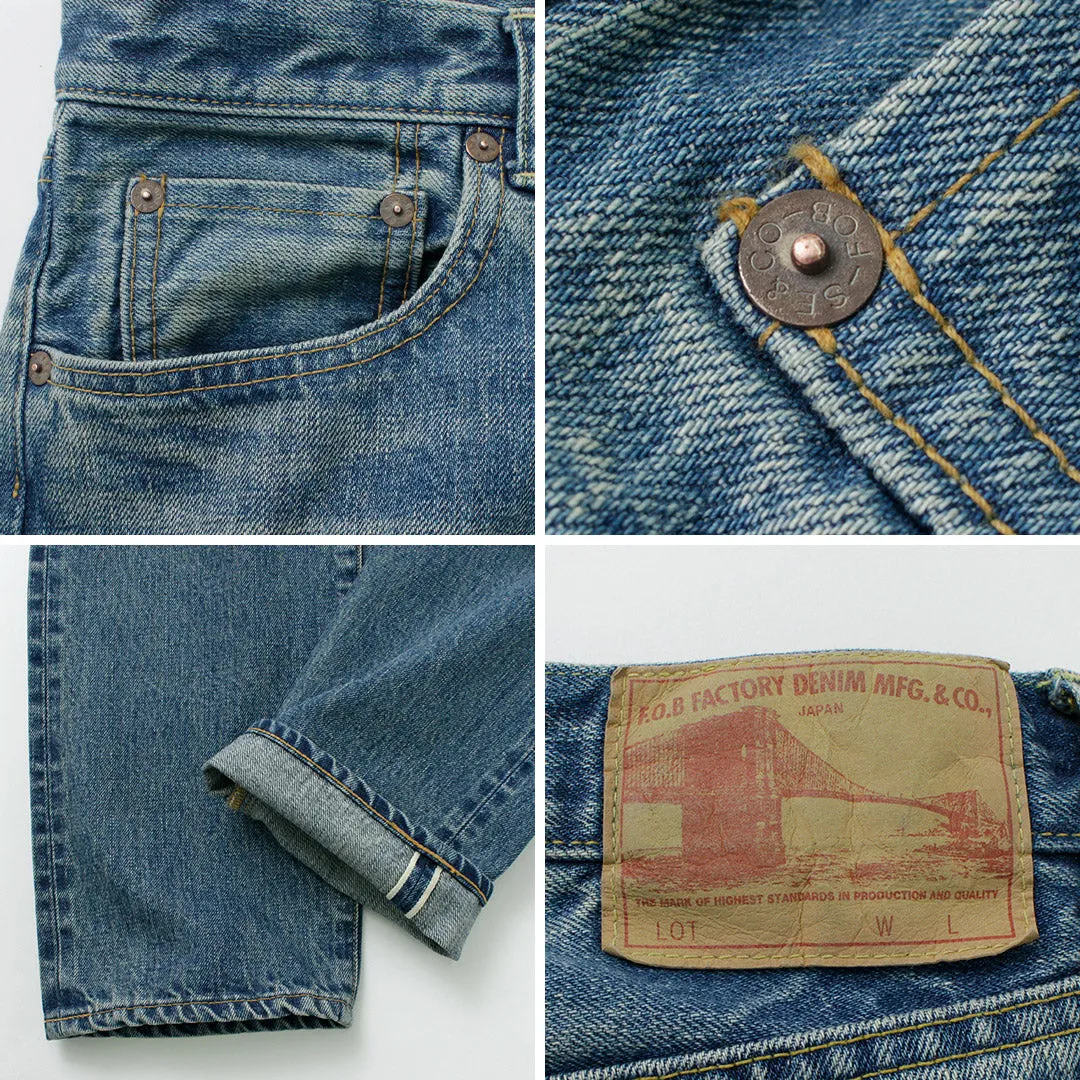 FOB FACTORY / F160 Selvedge 66 Denim 5-pocket