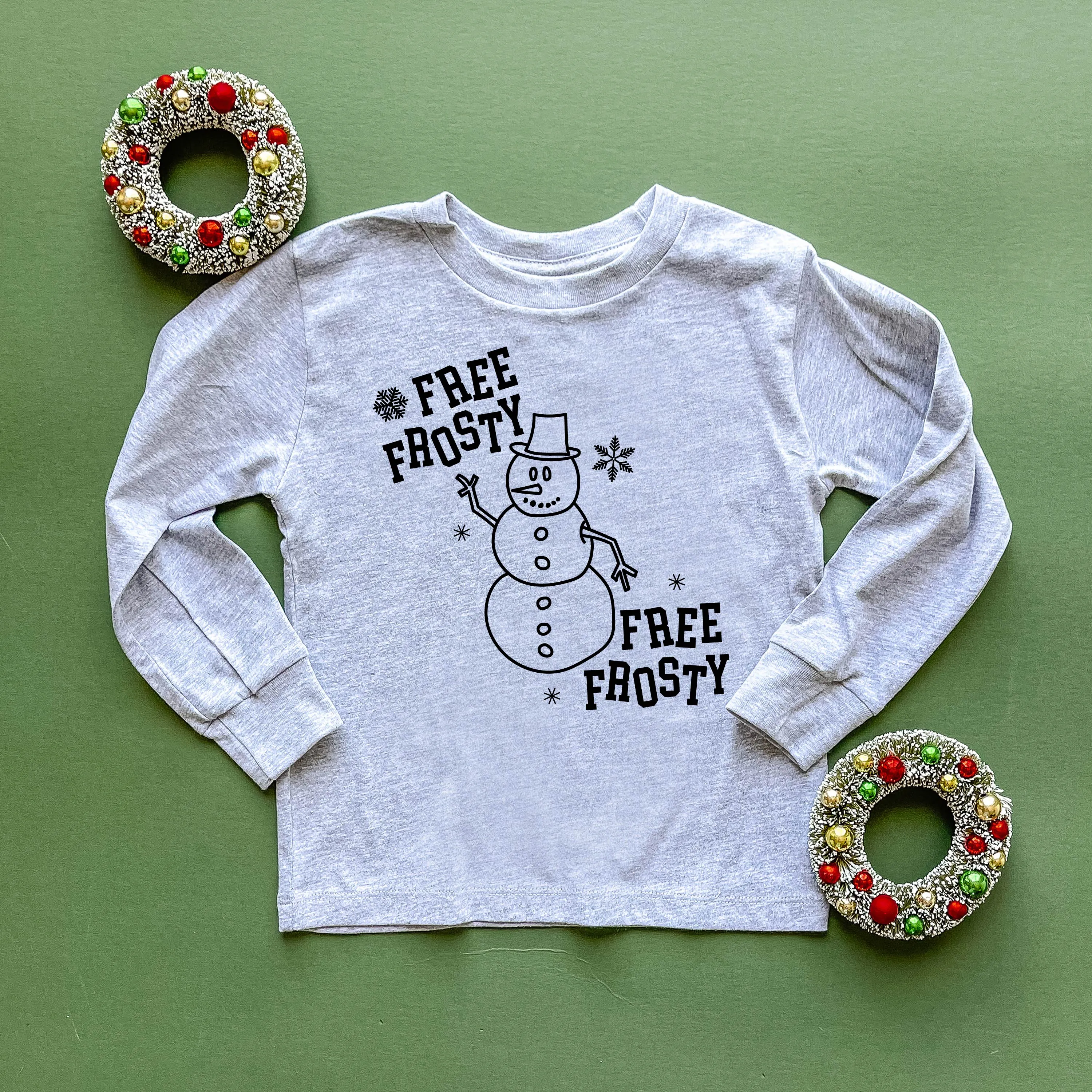 Free Frosty - Child LONG SLEEVE Tee