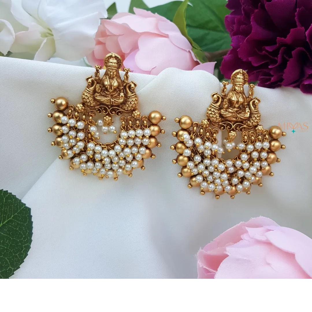 Gold Look Alike Lakshmi Bali Earring