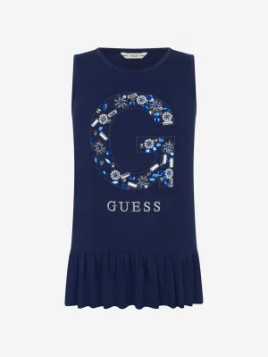 Guess Girls Top - Viscose Sleeveless Top