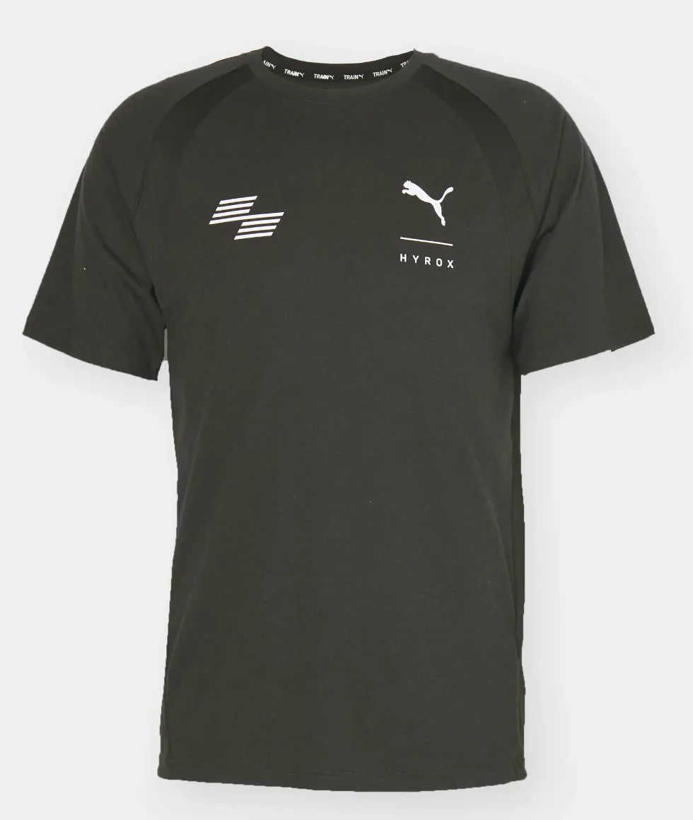 HYROX|PUMA TRIBLEND TEE - Black