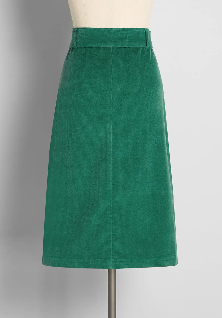 In Perfect Ac-Cord A-line Skirt