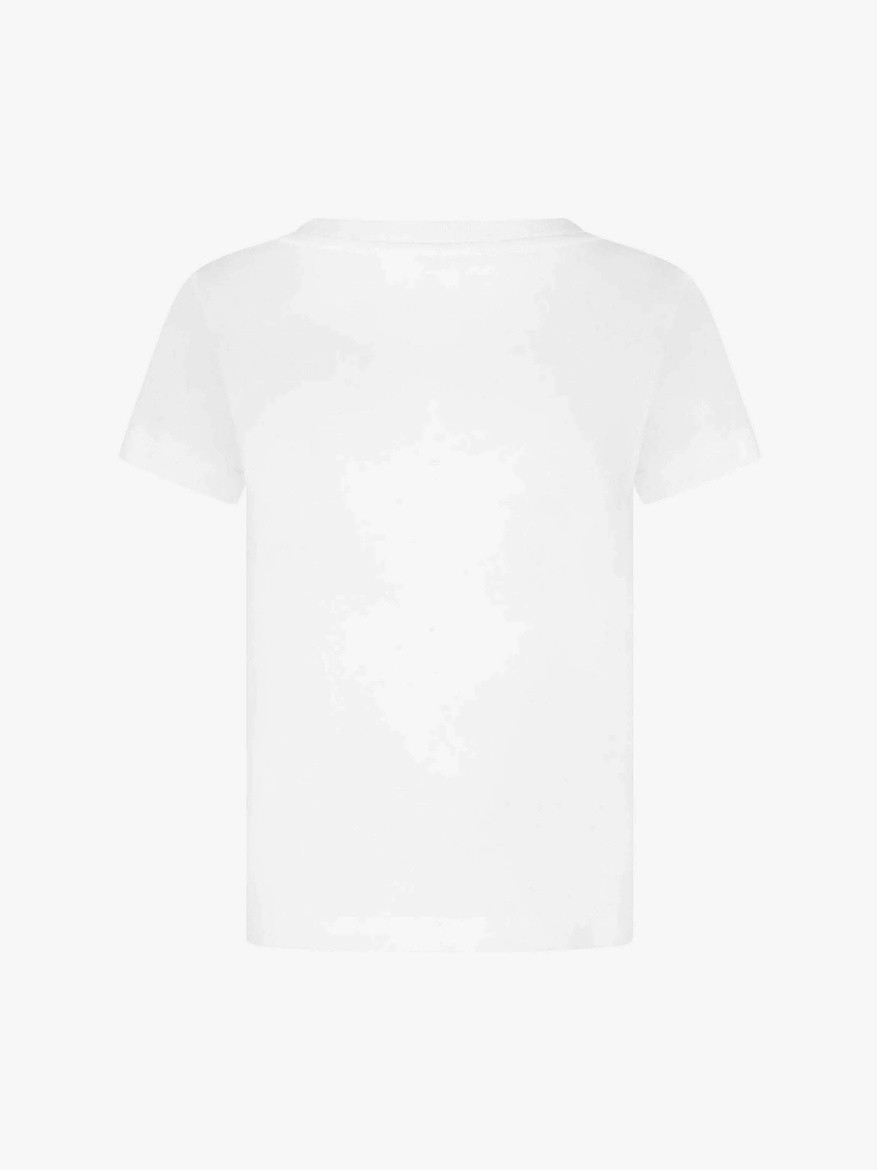 Lacoste Boys Logo T-Shirt in White