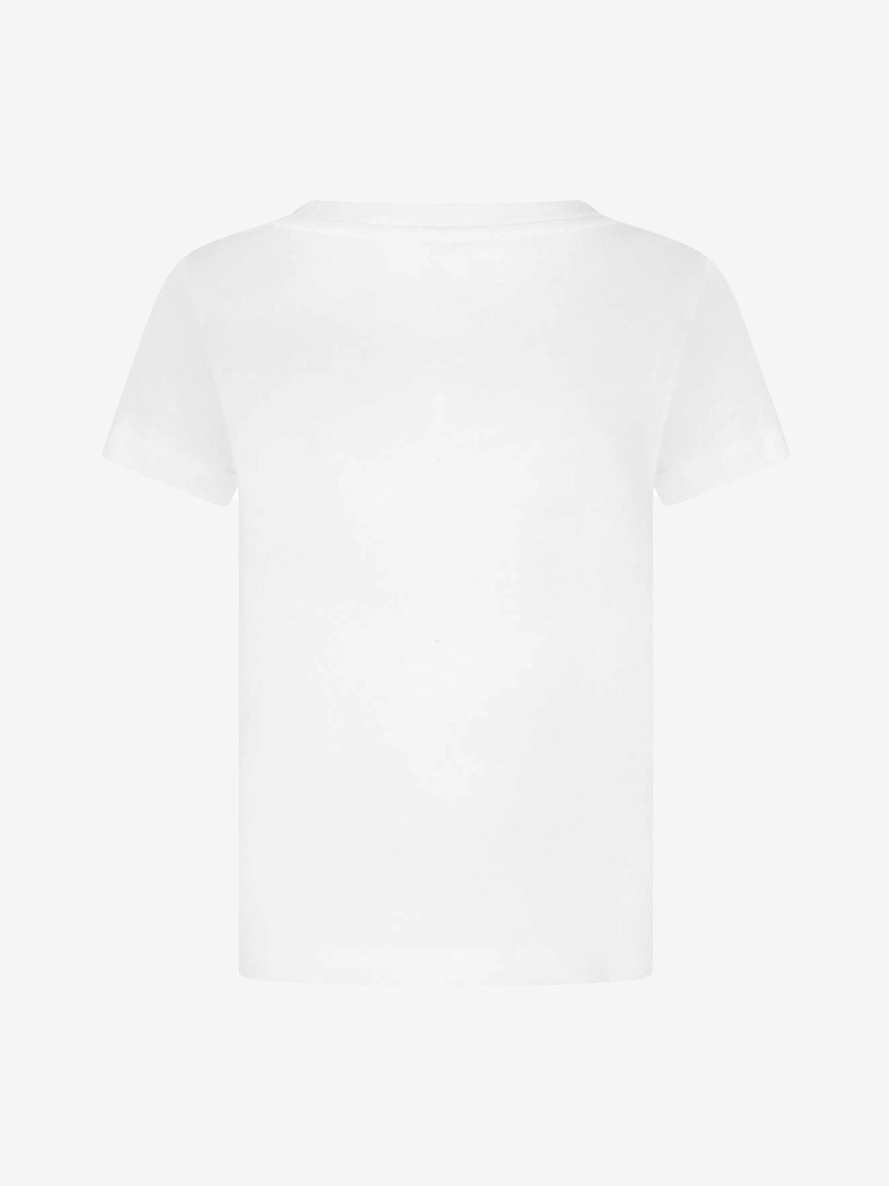 Lacoste Boys Logo T-Shirt in White