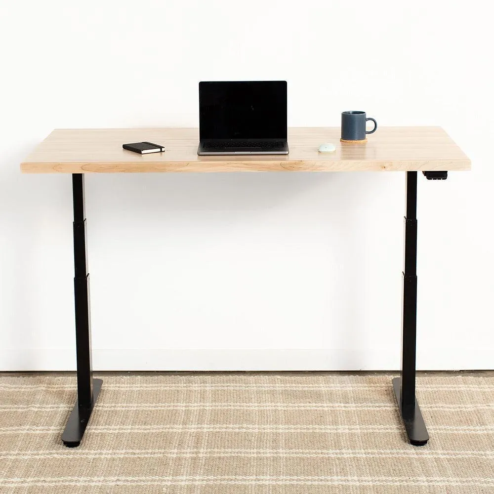 Lander Unsit Treadmill Desk - Butcher Block