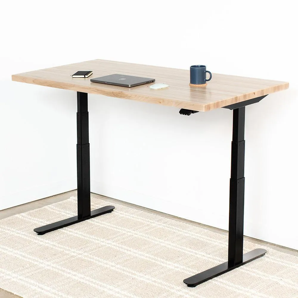 Lander Unsit Treadmill Desk - Butcher Block