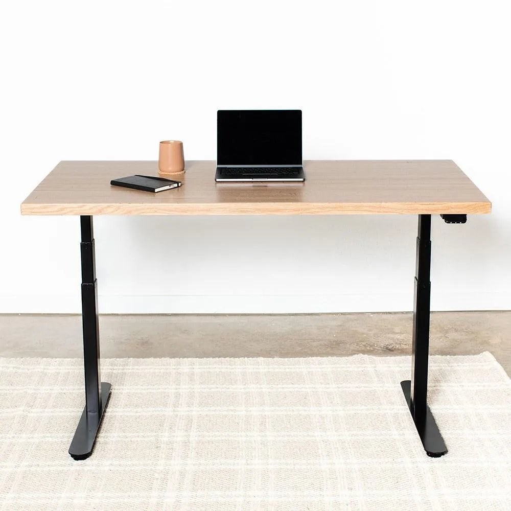 Lander Unsit Treadmill Desk - Butcher Block