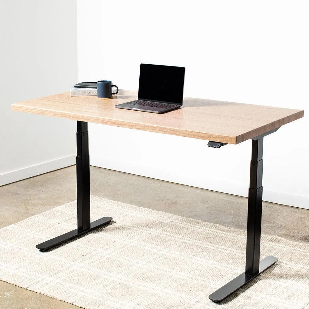 Lander Unsit Treadmill Desk - Butcher Block