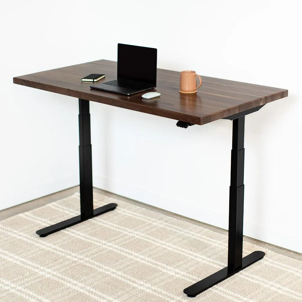 Lander Unsit Treadmill Desk - Butcher Block