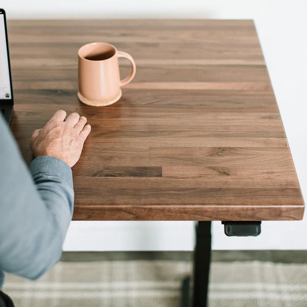 Lander Unsit Treadmill Desk - Butcher Block