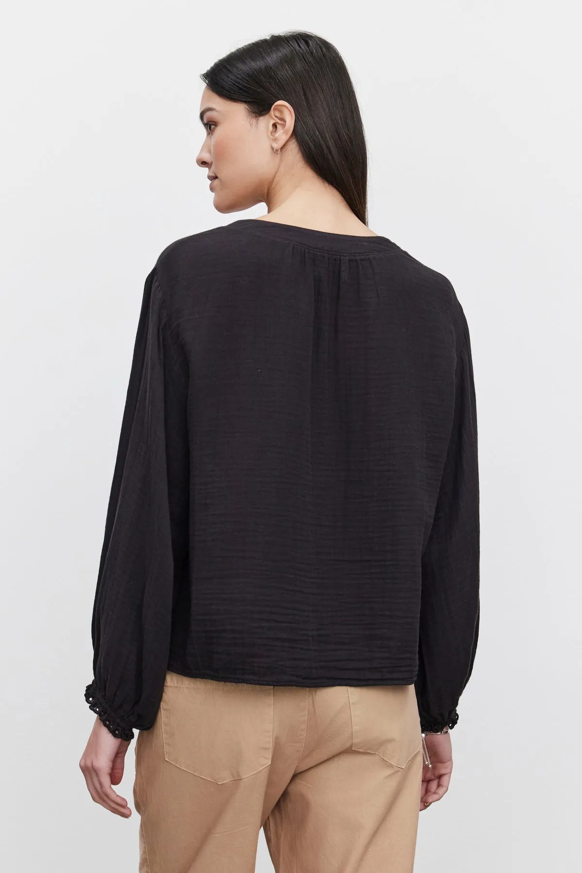 NAOMI COTTON GAUZE TOP