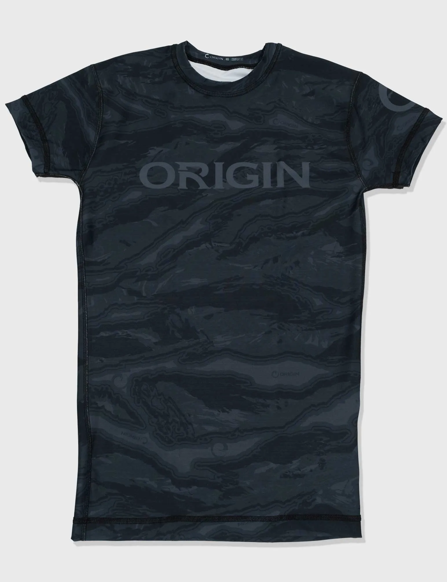 ORIGIN RAPTOR® CAMO SS COMFORT FIT RASHGUARD