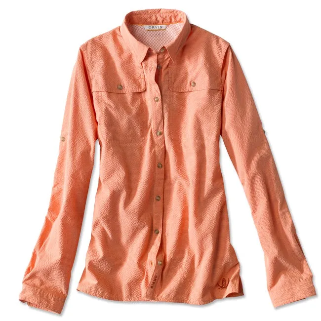 Orvis Women's LS Open Air Caster Shirt / Melon