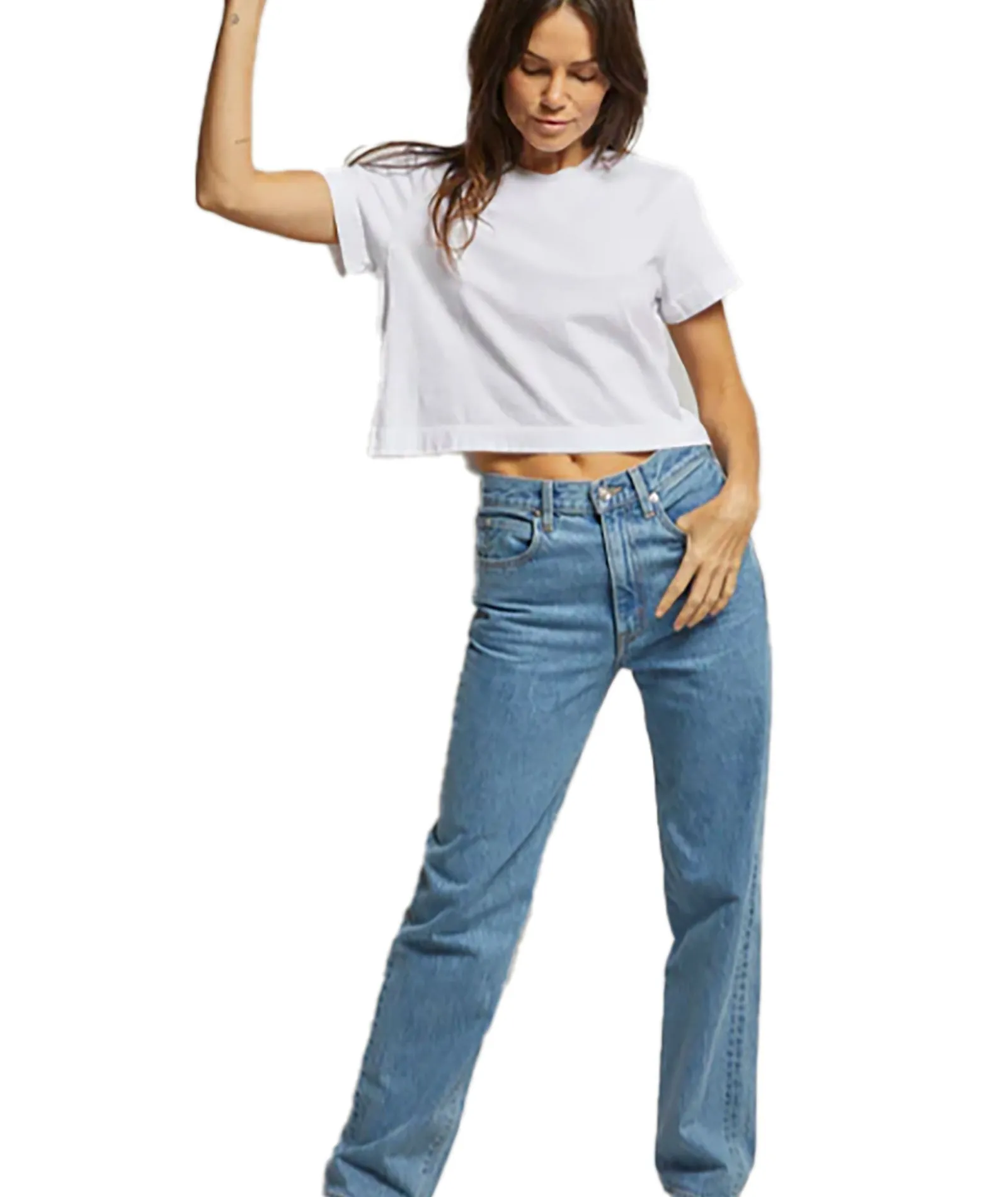 Perfect White Tee Women Cher Crew Tee