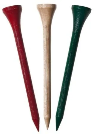 ProActive Premium Sports Hardwood Golf Tees 2.75 250 count