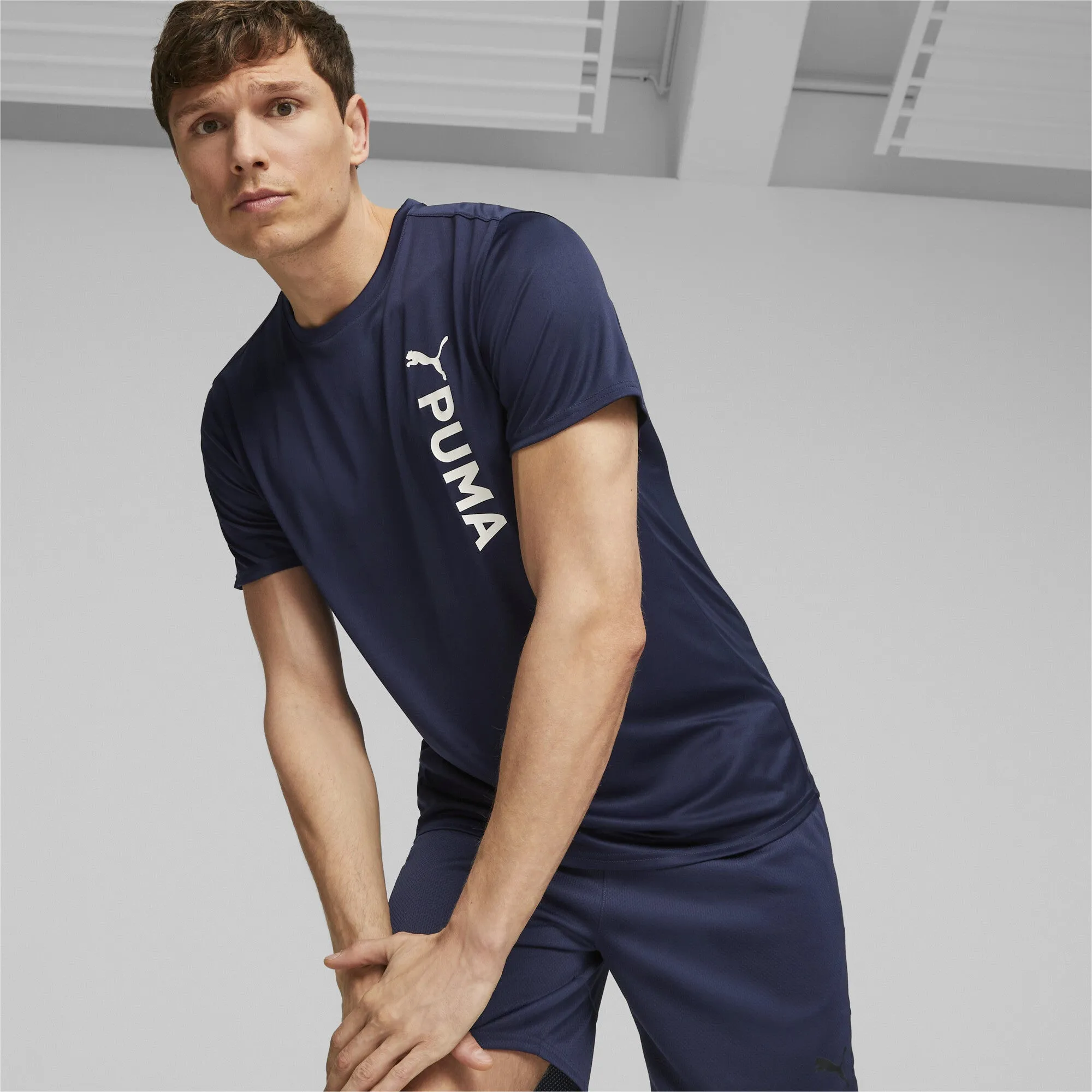 PUMA Fit Poly Logo Tee