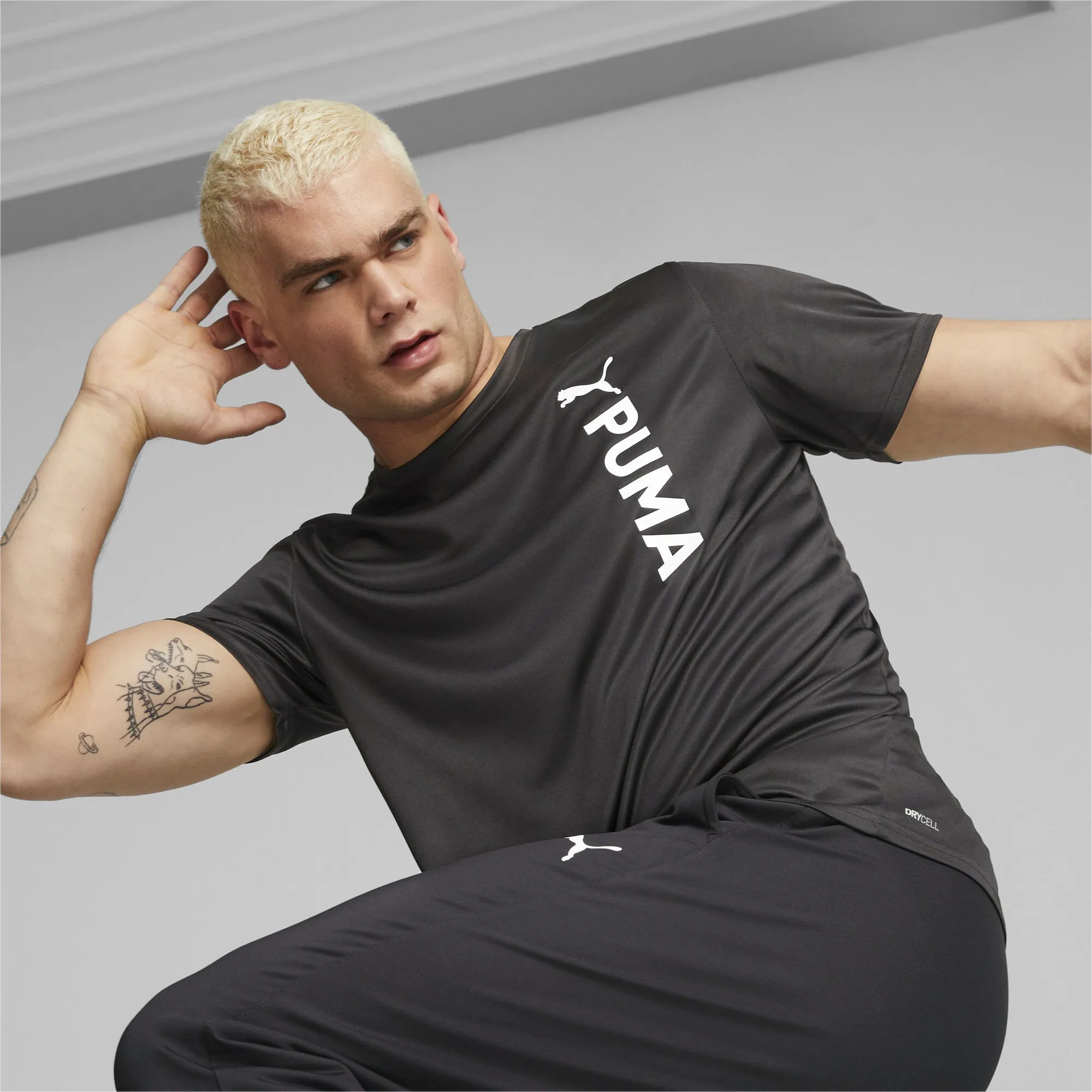 PUMA Fit Poly Logo Tee