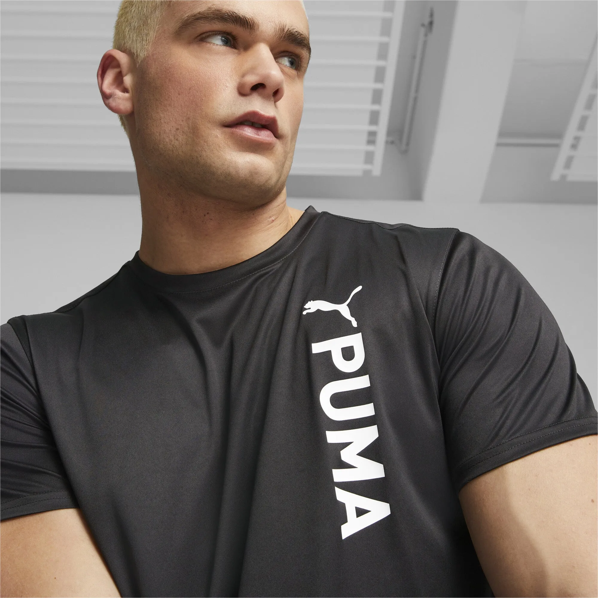 PUMA Fit Poly Logo Tee