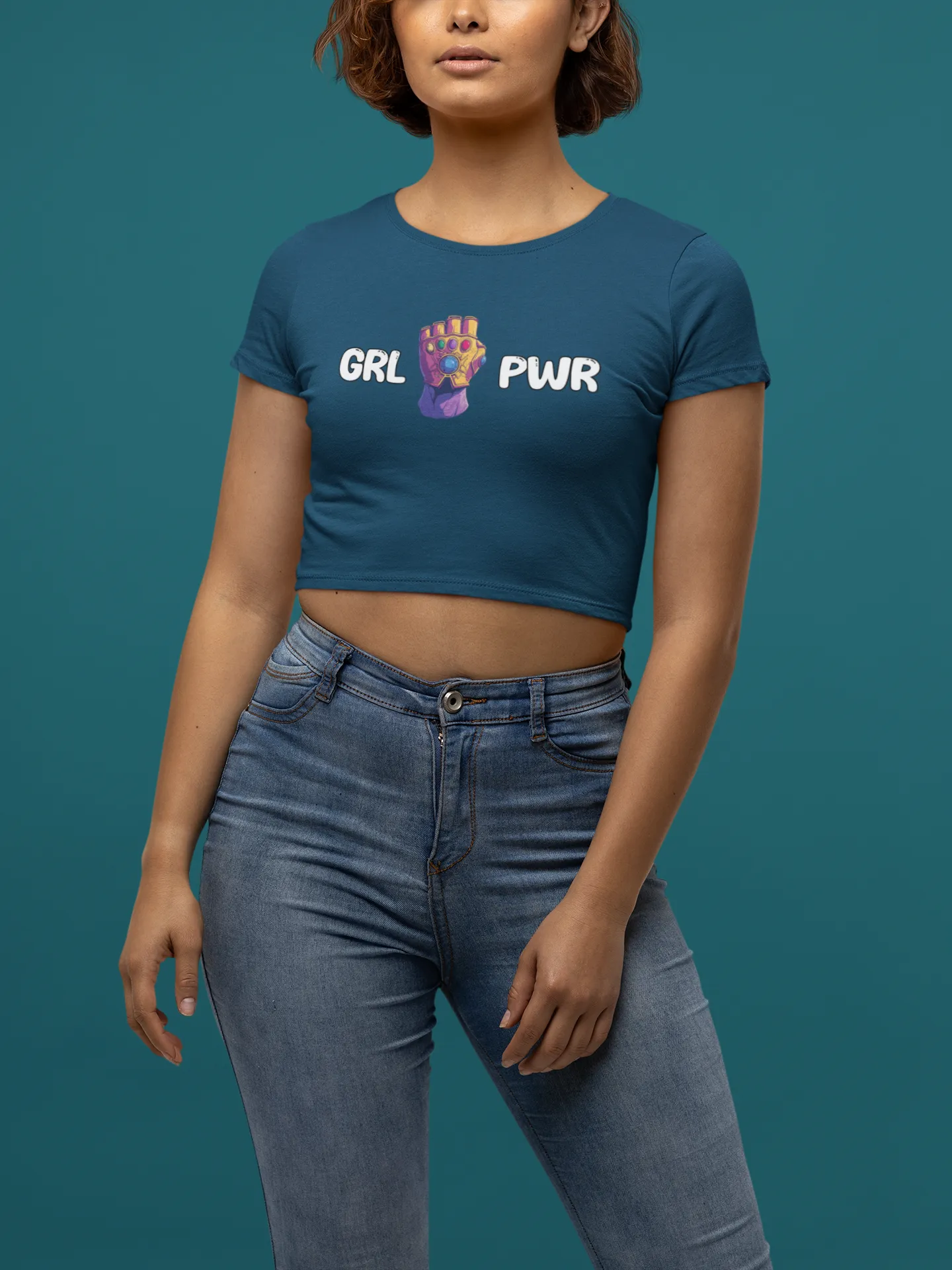 "Girl Power" Women's Crop top