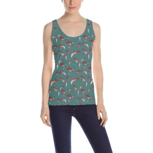 Red Swift Turquoise Tank Top for Women