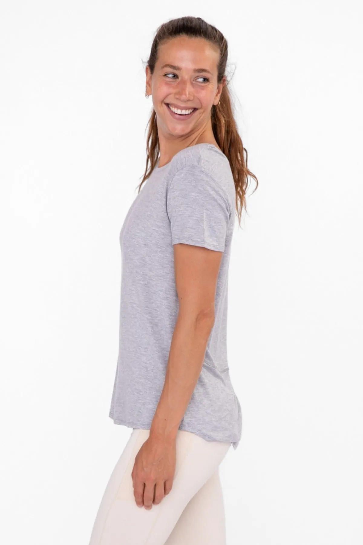 Short Sleeve High-Low Top- 2 Colors!