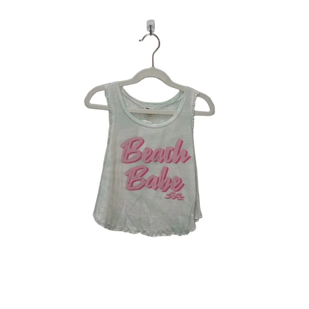 Sleeveless Cotton Shirt / Beach Baby