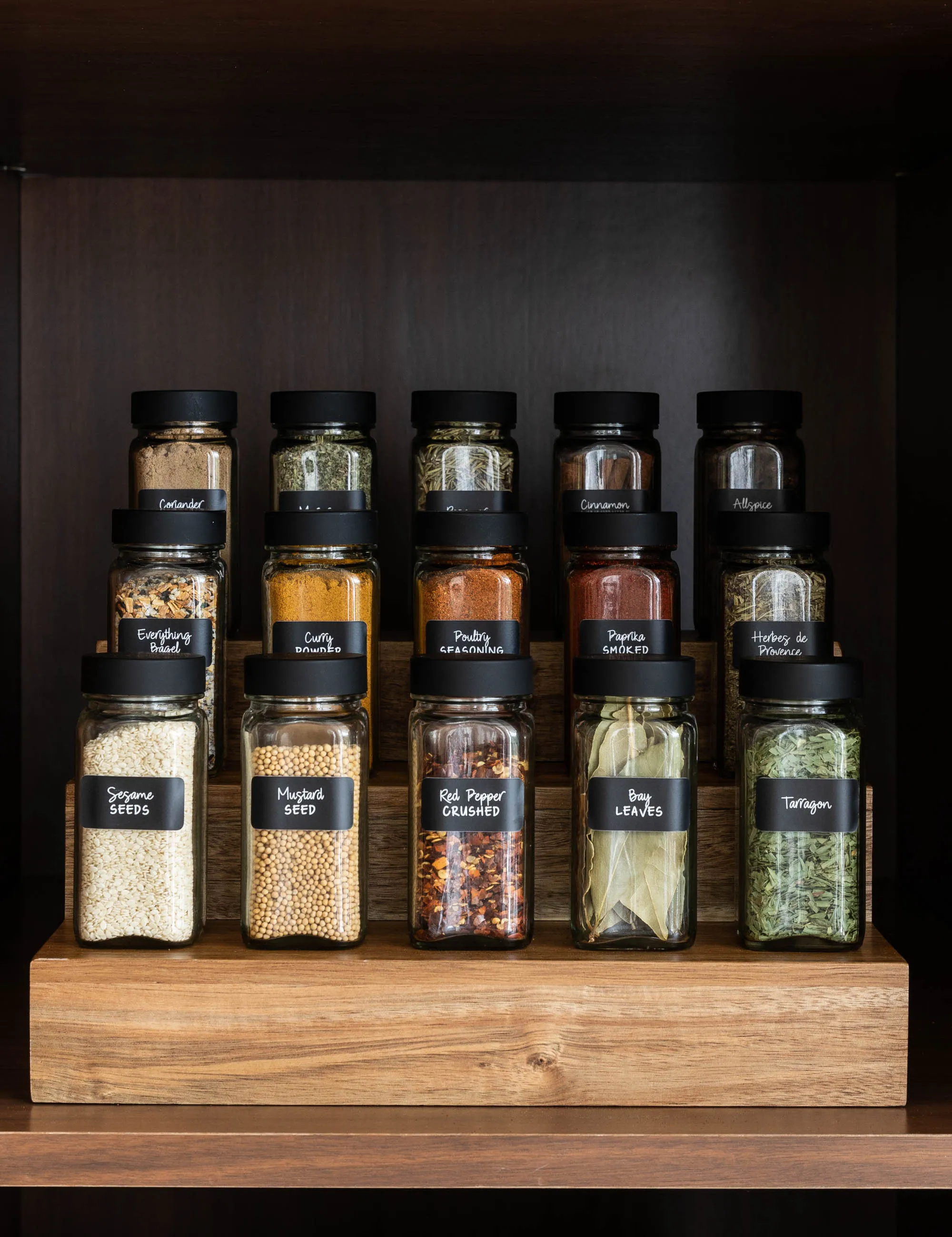 Spice Jars set of 10 by NEAT Method