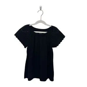 SS Cotton Top w/Eyelet Sleeves