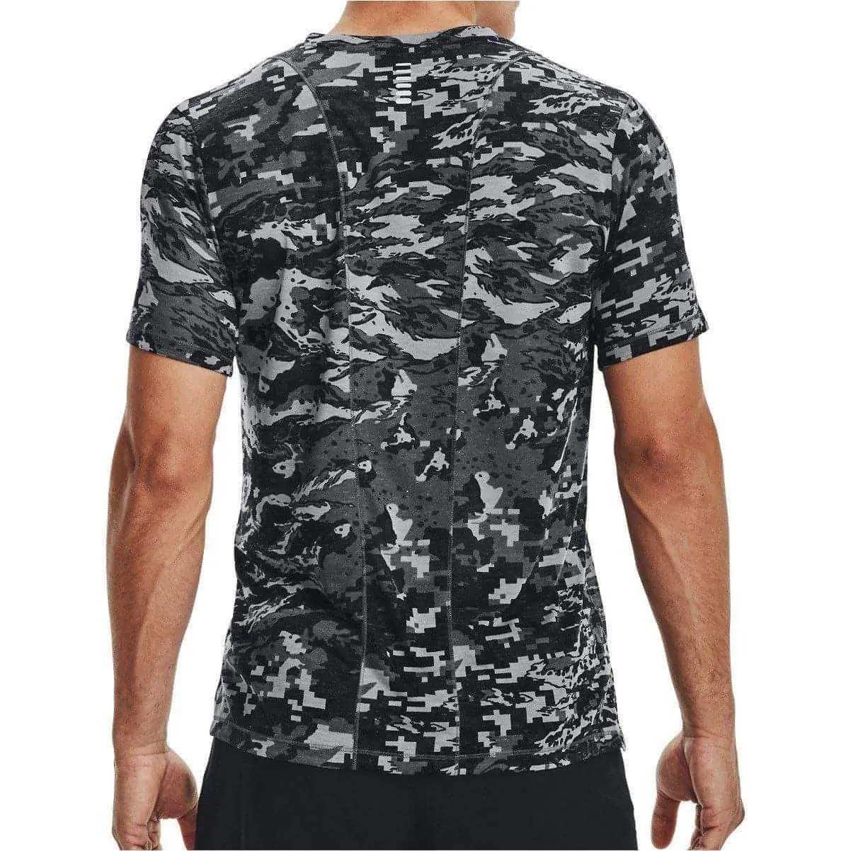 Under Armour Breeze Short Sleeve Mens Running Top - Grey